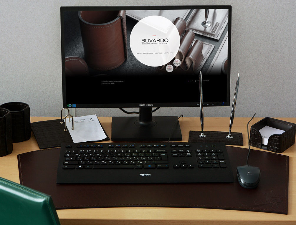 бювар кожаный buvardo