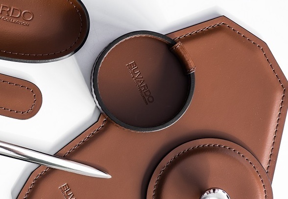 набор настольный офисный  орех