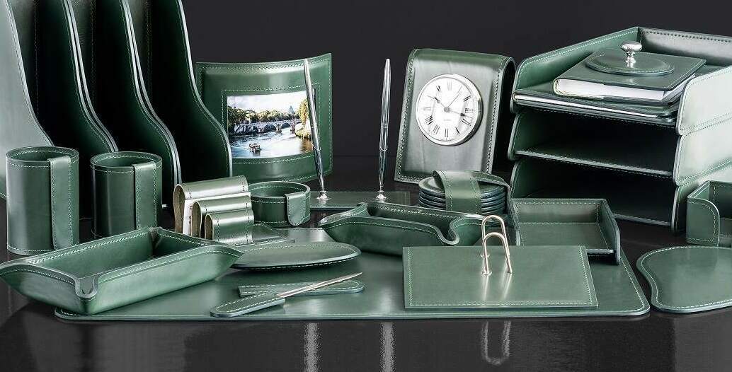 набор настольный для руководителя черный 