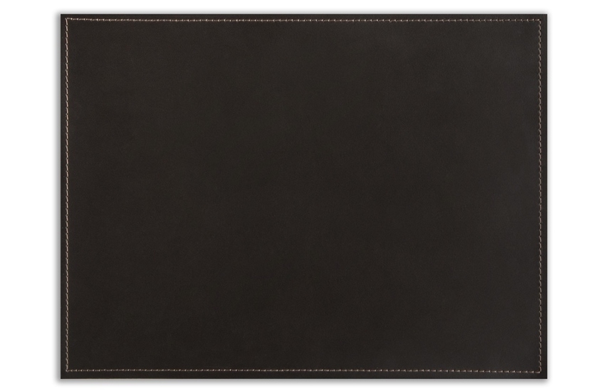 Бювар из кожи цвет шоколад  прямоугольный