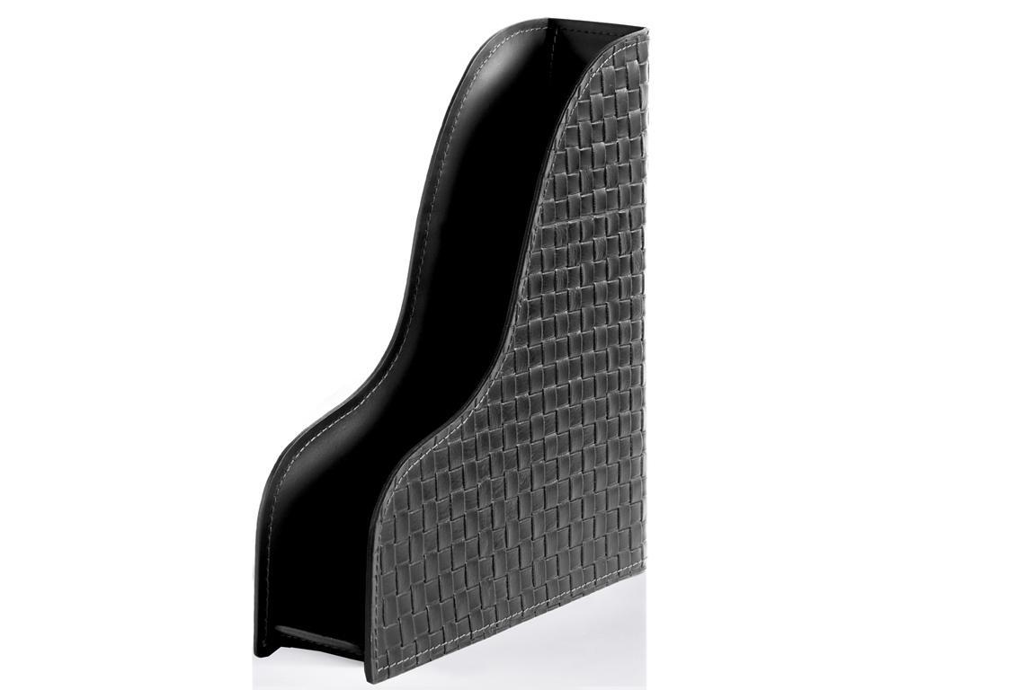 Лоток А4 вертикальный treccia черный Лоток А4 вертикальный treccia черный