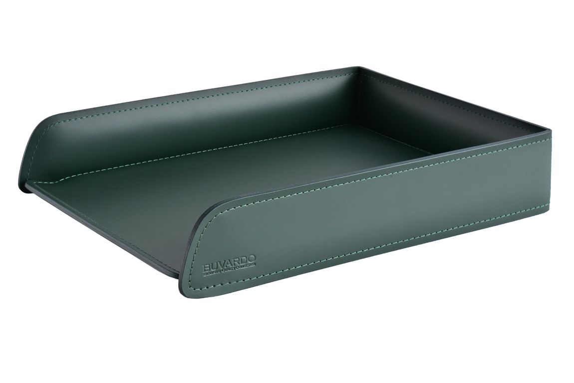 Лоток А4 горизонтальный зеленый Лоток А4 горизонтальный зеленый