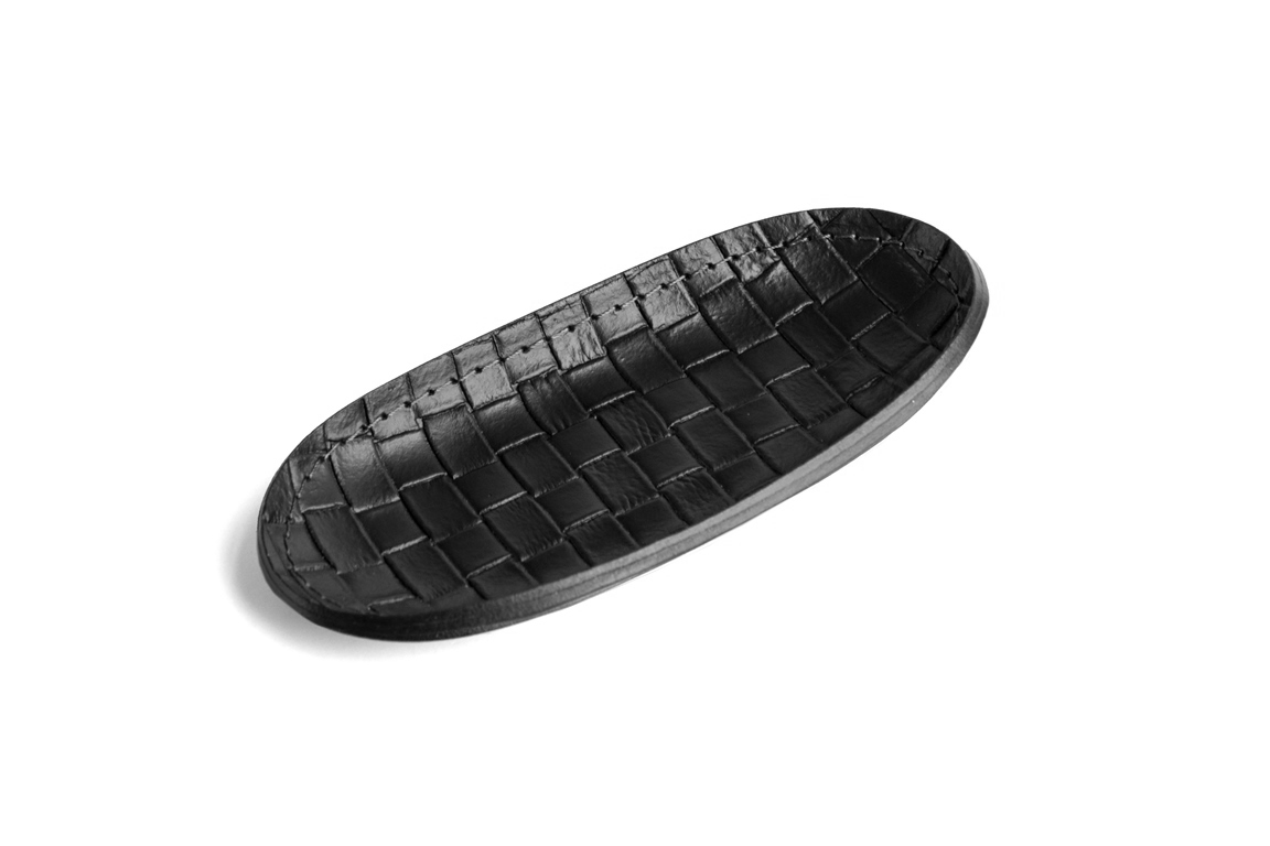 Лоток для мелочей treccia черный Лоток для мелочей treccia черный