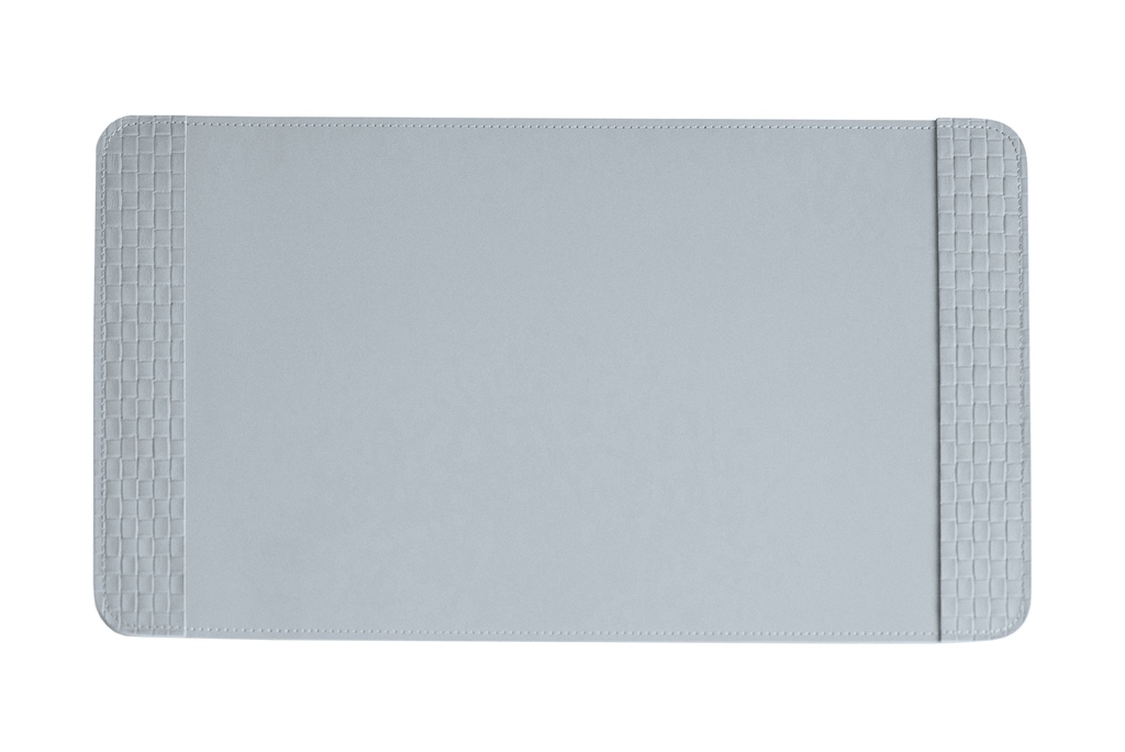 Бювар экстра treccia серый из кожи модель 9