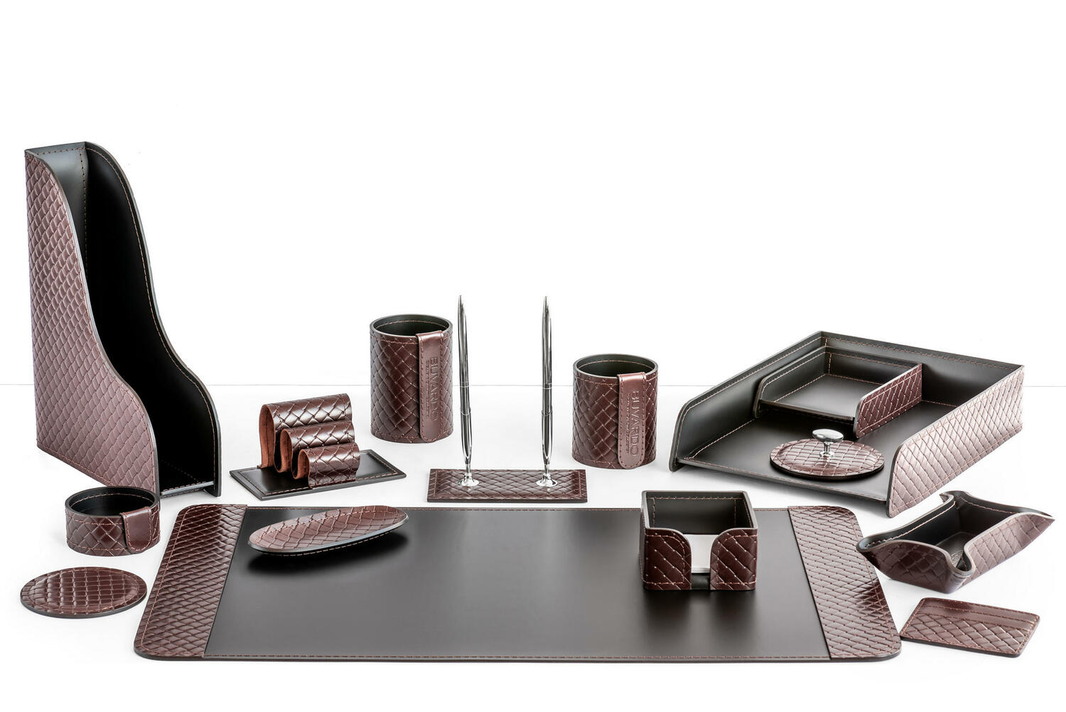 CLASSICO Brown настольный набор 15 предметов. СТАРАЯ ЦЕНА 118160