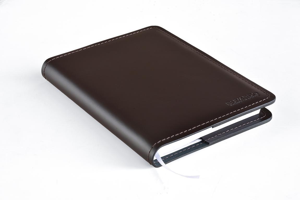 Ежедневник из кожи цвет шоколад