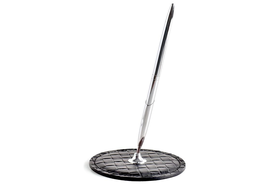 Подставка для 1 ручки treccia черная Подставка для 1 ручки treccia черная