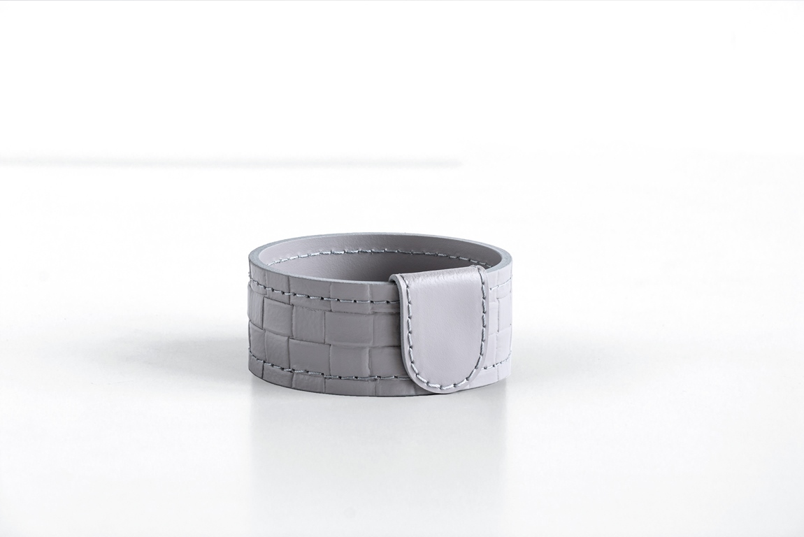 Стакан Н4 treccia серый для кнопок и скрепок