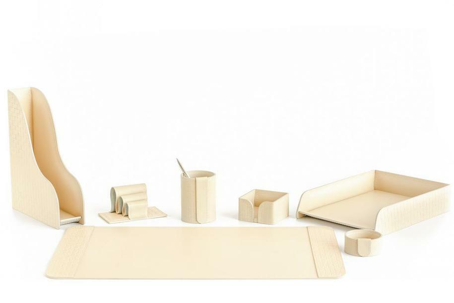 Подарочный Настольный  органайзер 9 предметов treccia/слоновая кость 51900 руб