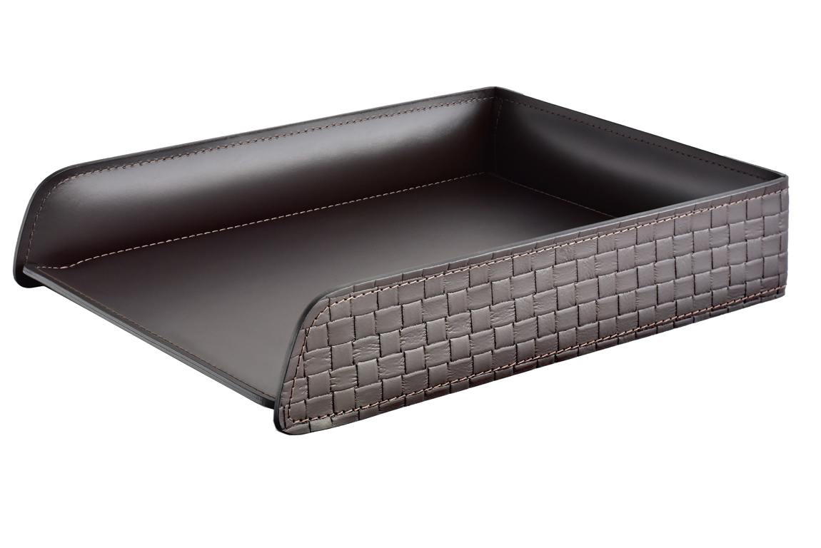 НЕТ В НАЛИЧИИ Лоток А4 горизонтальный treccia шоколад