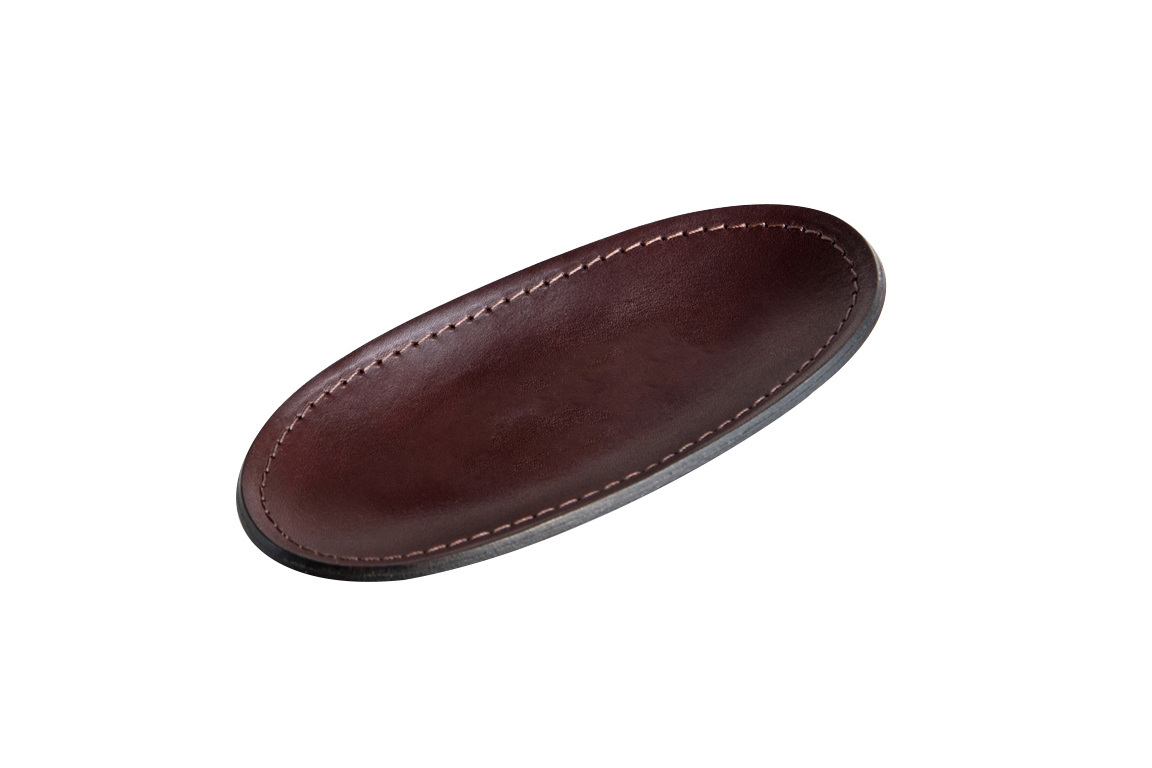 Лоток для мелочей из кожи full grain коричневый Лоток для мелочей из кожи full grain коричневый