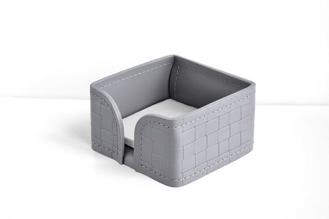 Лоток для блока бумаги treccia серый