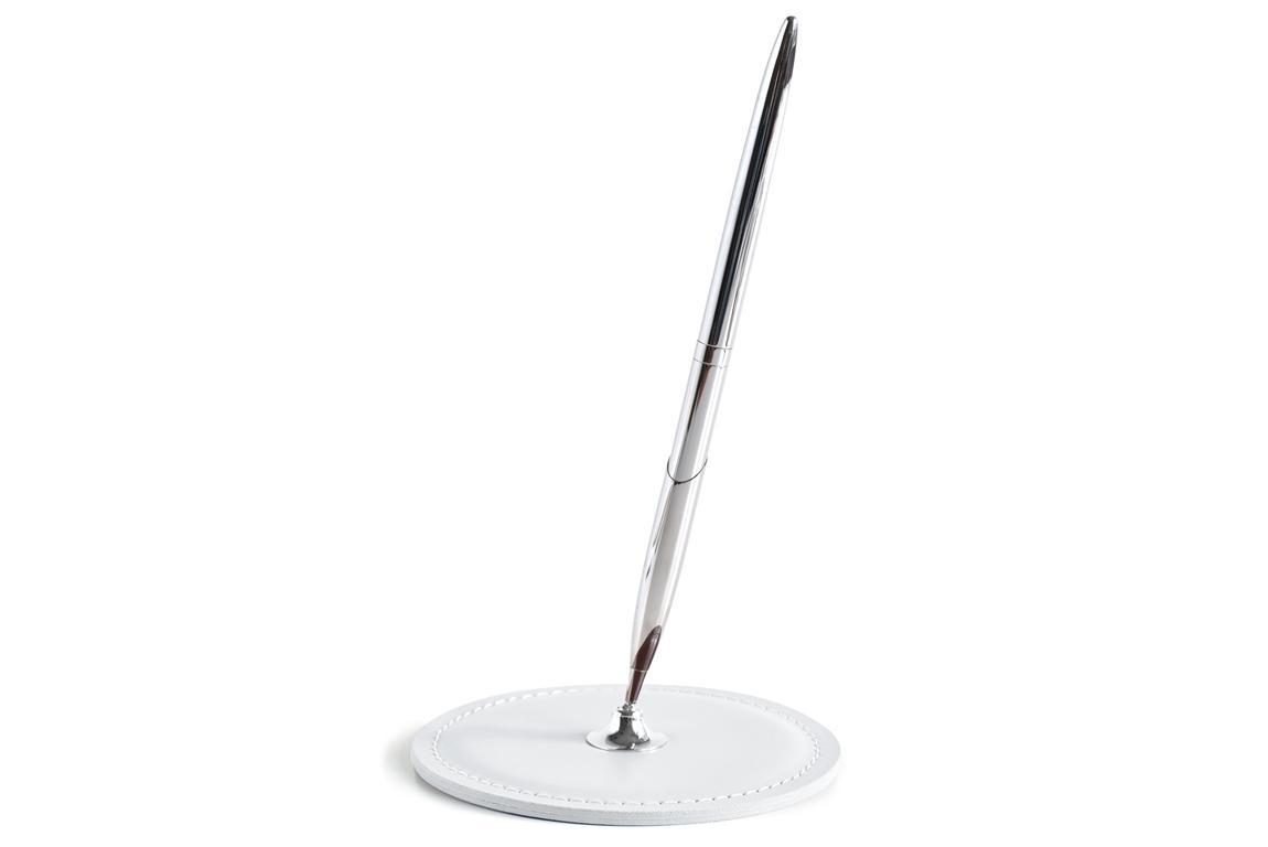 Подставка для 1 ручки белая Подставка для 1 ручки белая