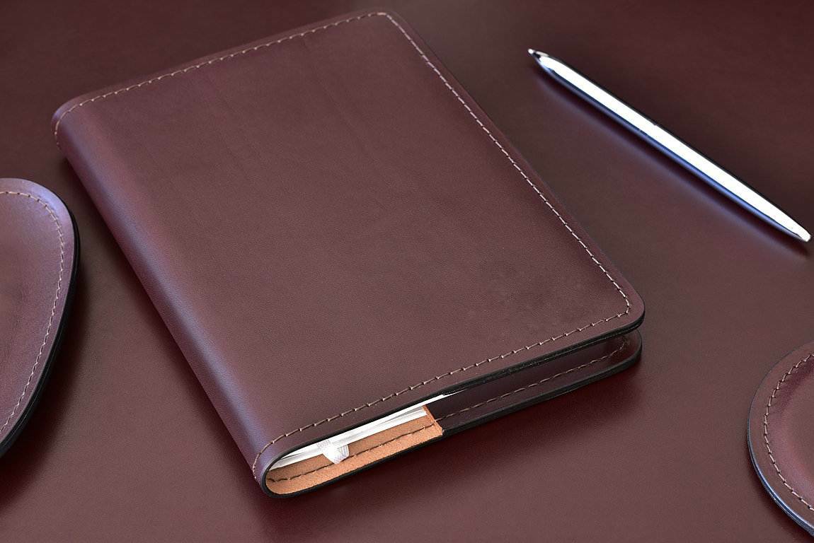 Ежедневник А5 из кожи FG Brown Ежедневник А5 из кожи FG Brown