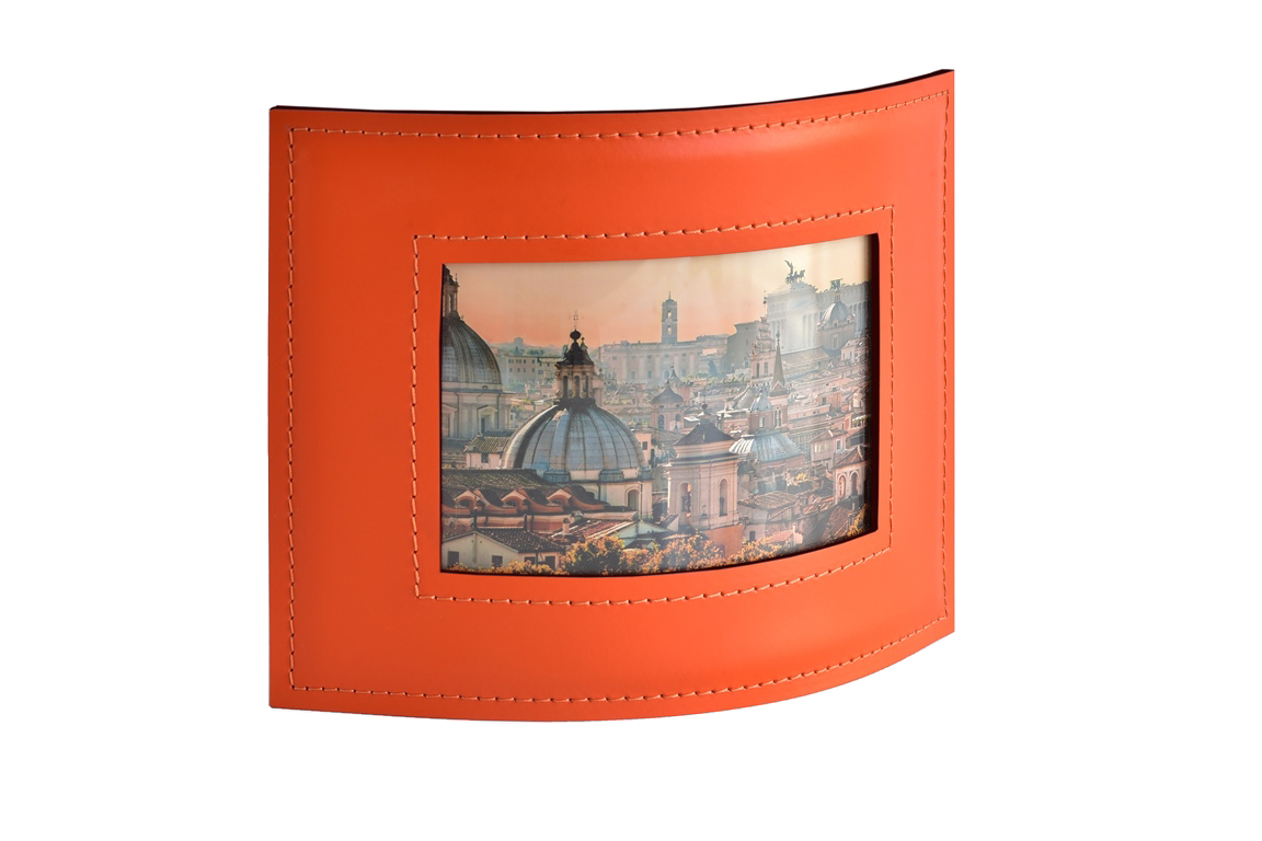 Рамка для фотографий оранж/шоколад