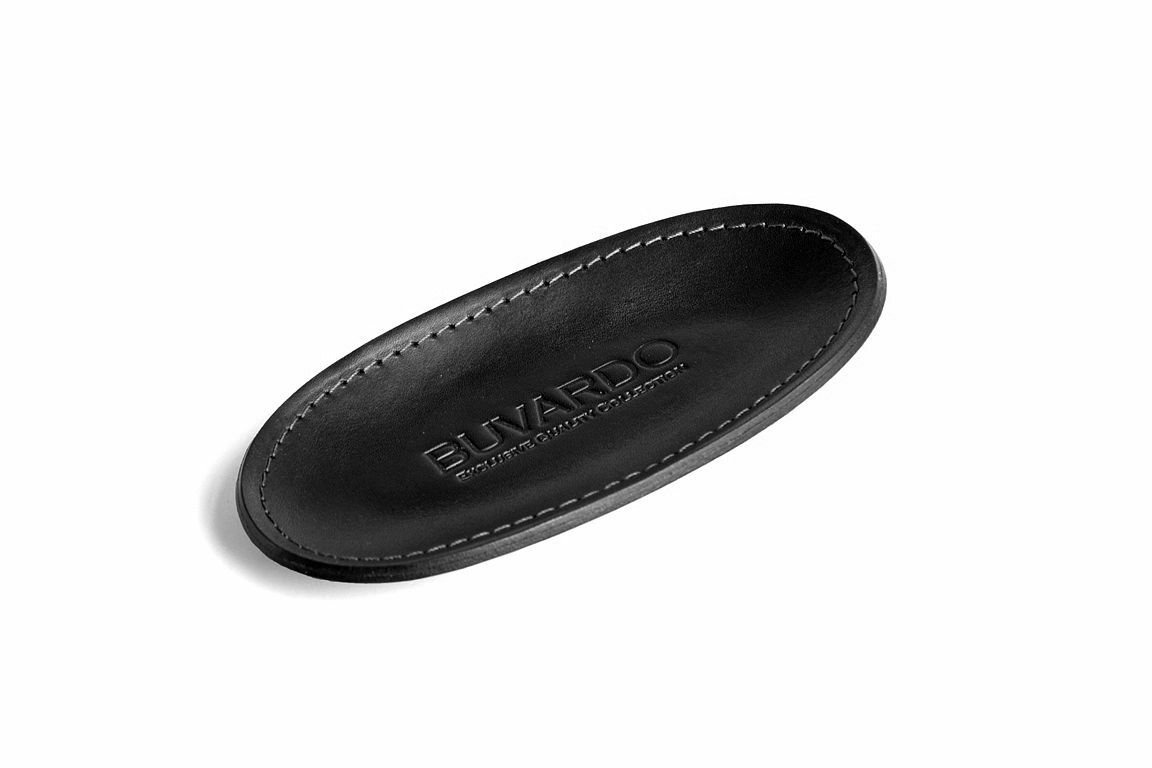 Лоток для мелочей из кожи FG Black/черный