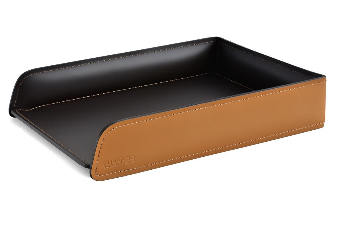 Лоток А4 горизонтальный табак/шоколад