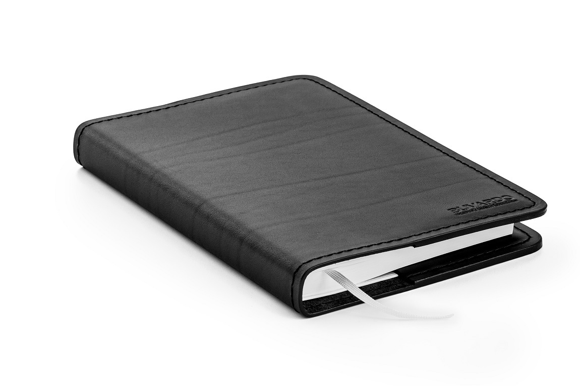 Ежедневник А5 из черной кожи FG Bologna Black Ежедневник А5 из черной кожи FG Bologna Black