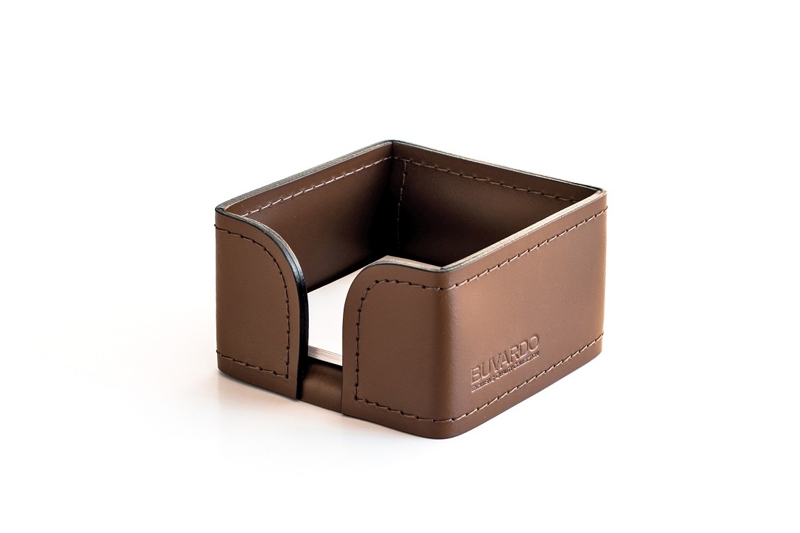 Кожаный лоток для блока бумаги цвет орех Кожаный лоток для блока бумаги цвет орех