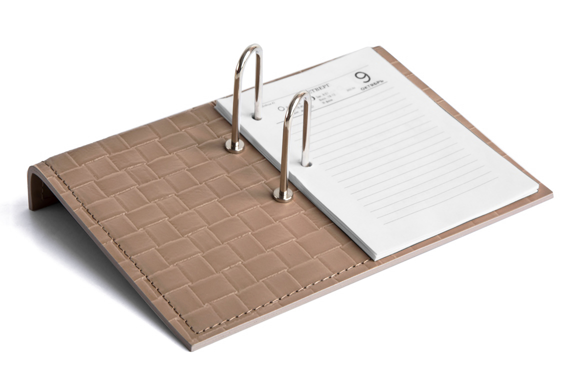 Держатель перекидного календаря treccia cafe latte