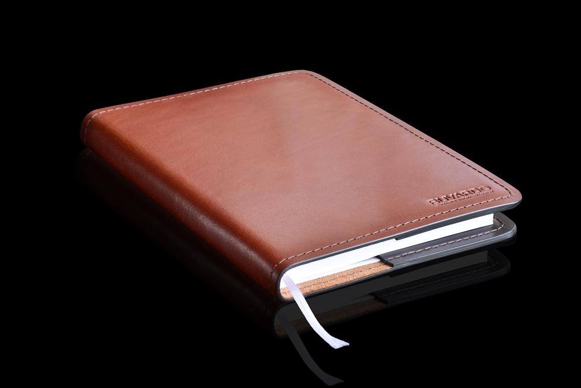 Ежедневник из кожи full grain toscana tan/cuoietto шоколад Ежедневник из кожи full grain toscana tan/cuoietto шоколад