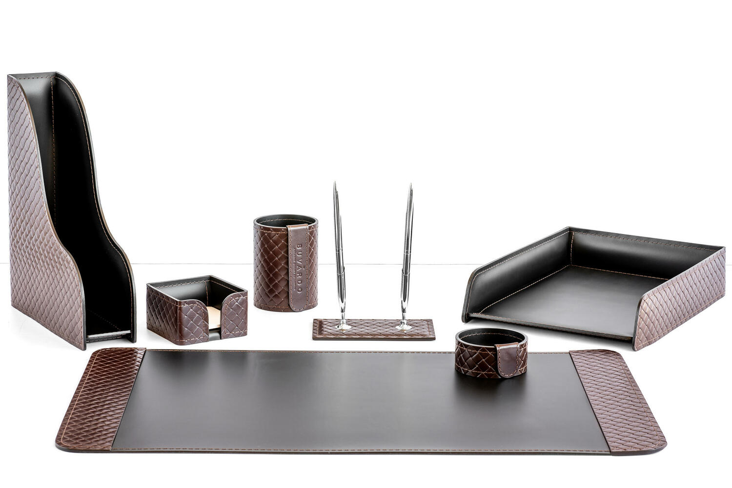 COMFORT Brown канцелярский набор 7 предметов. СТАРАЯ ЦЕНА 81500