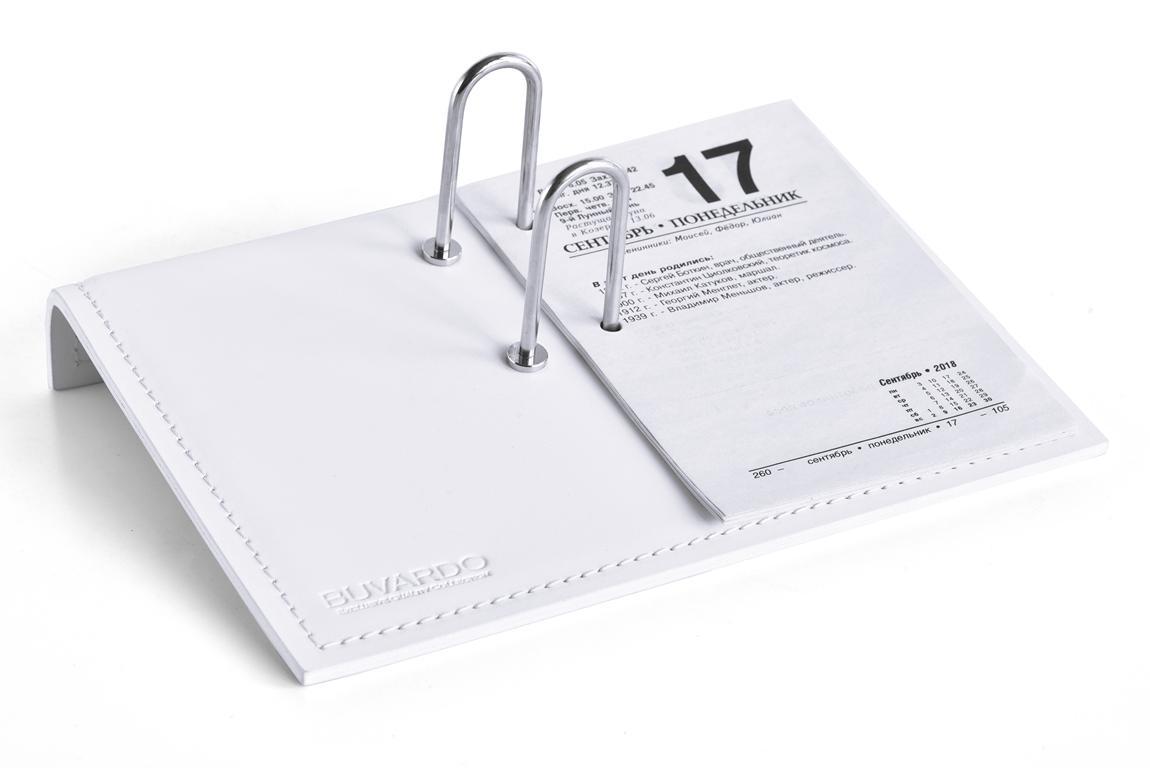 Держатель перекидного календаря белый Держатель перекидного календаря белый