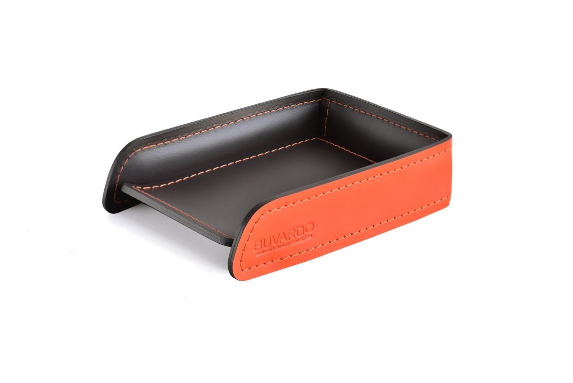 Лоток А6 горизонтальный оранж/шоколад