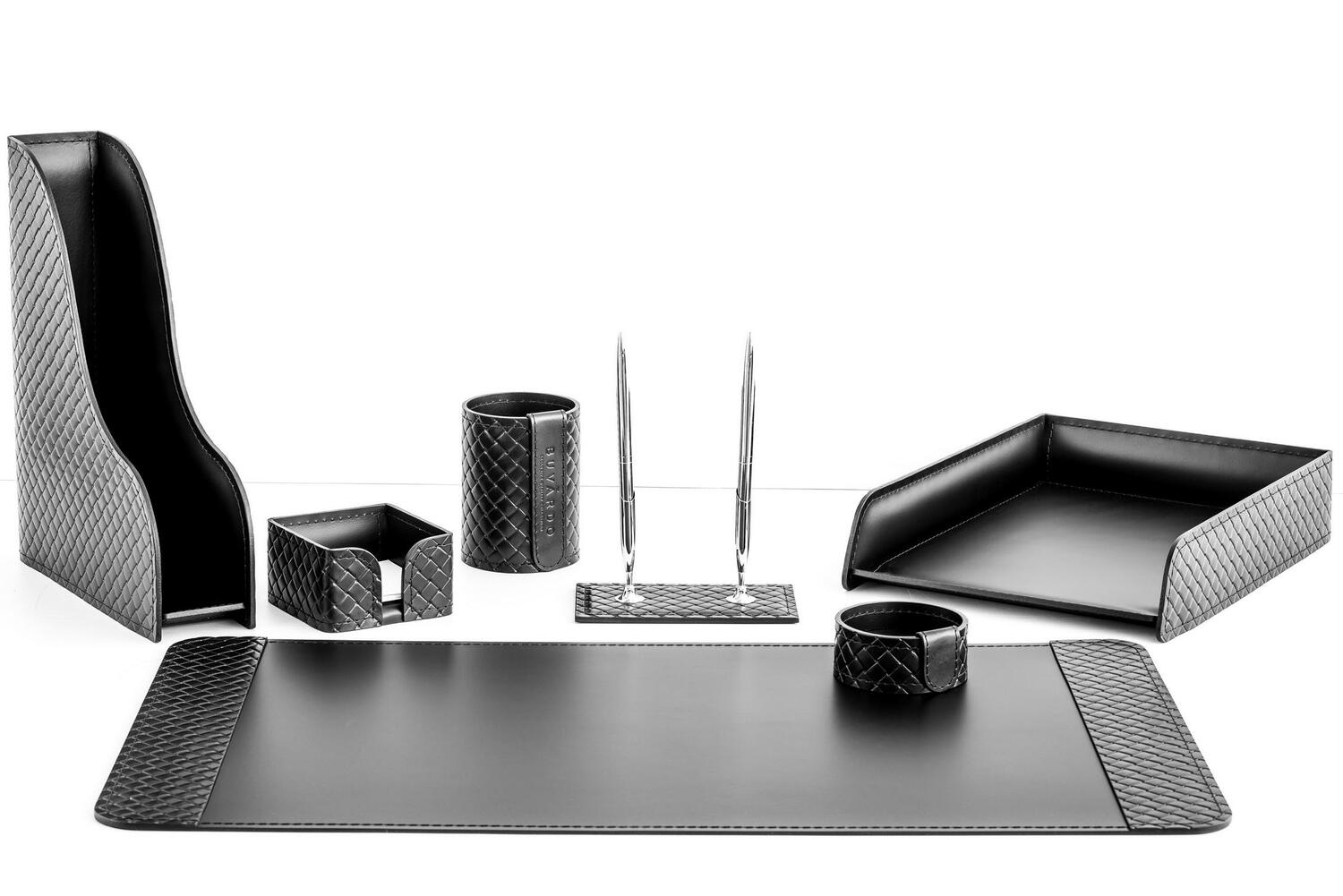 COMFORT Black канцелярский набор 7 предметов. СТАРАЯ ЦЕНА 81500