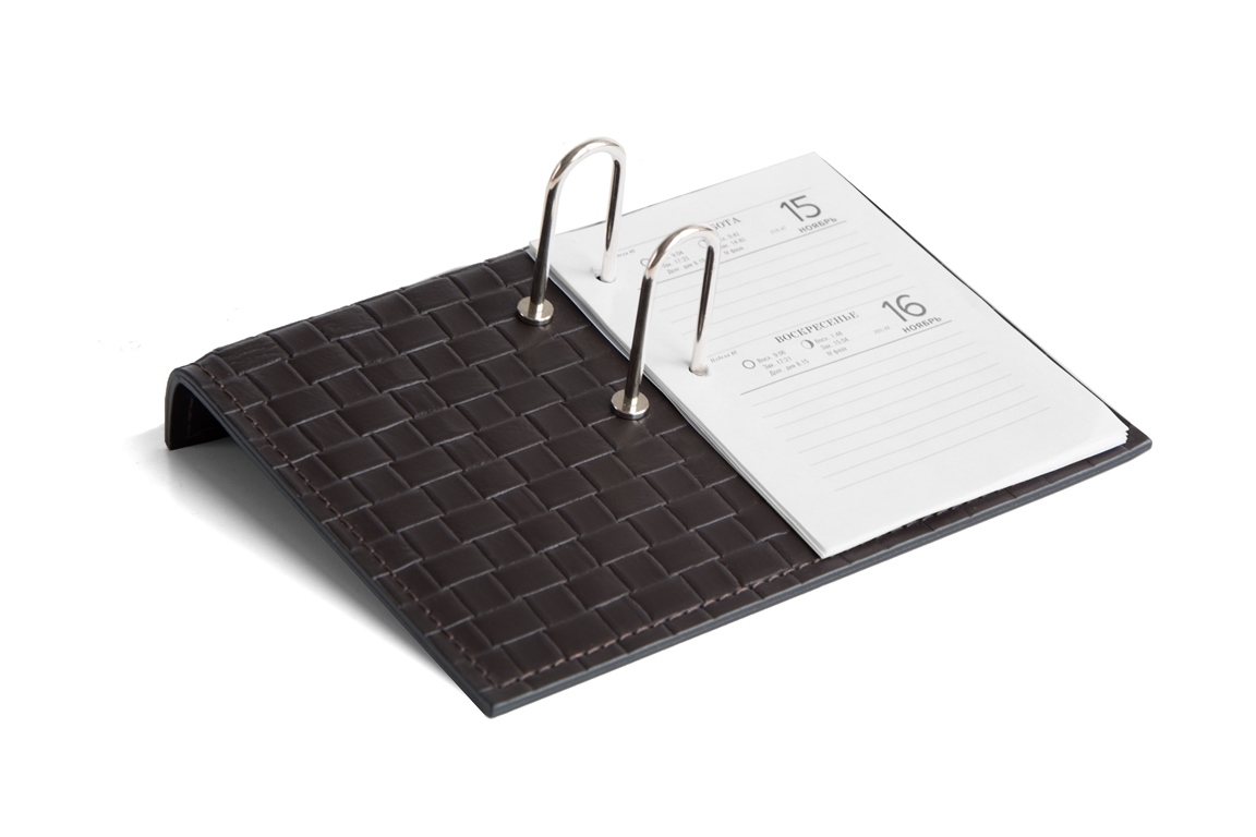 НЕТ В НАЛИЧИИ Держатель перекидного календаря treccia шоколад