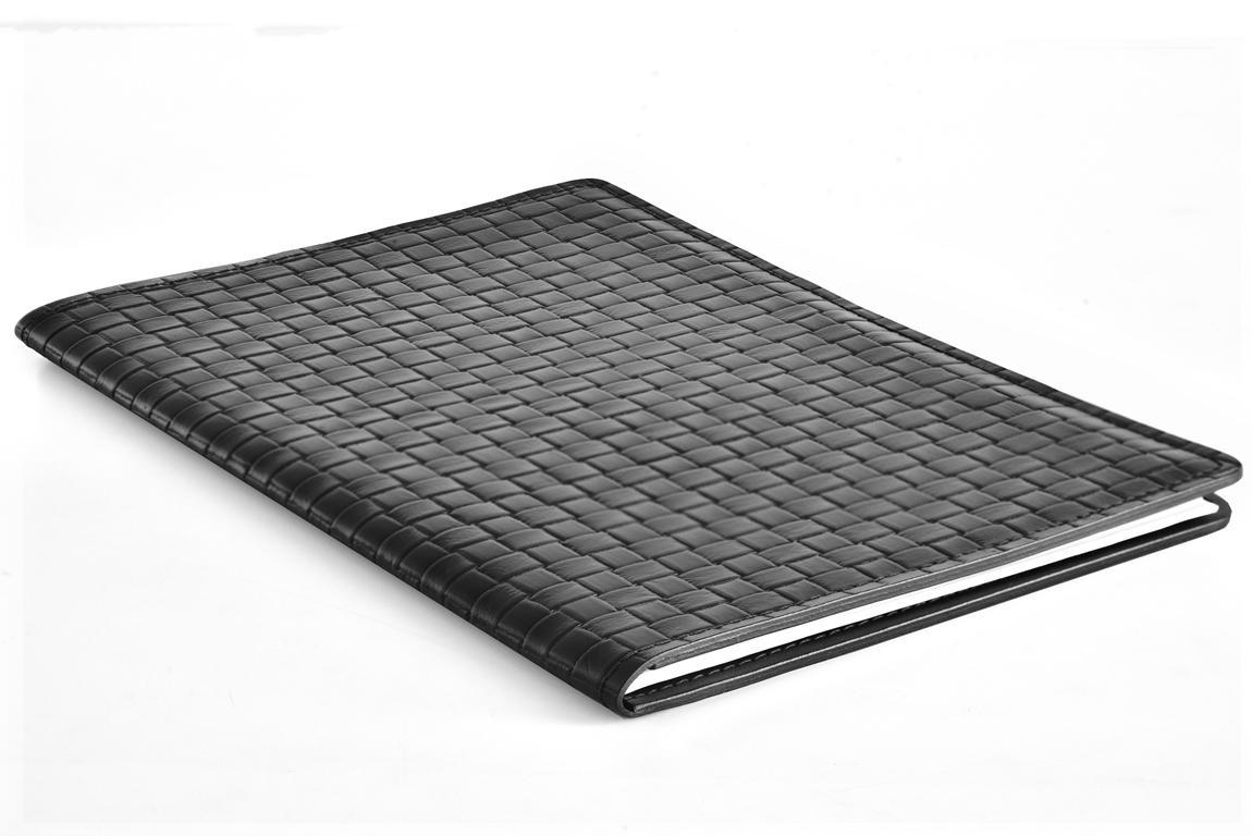 Папка НА ПОДПИСЬ intrecciato черная Папка НА ПОДПИСЬ intrecciato черная