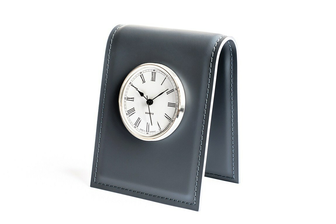 Подставка под часы из кожи цвет графит
