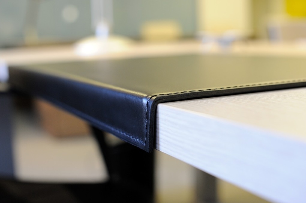 Бювар с загибом из кожи cuoietto