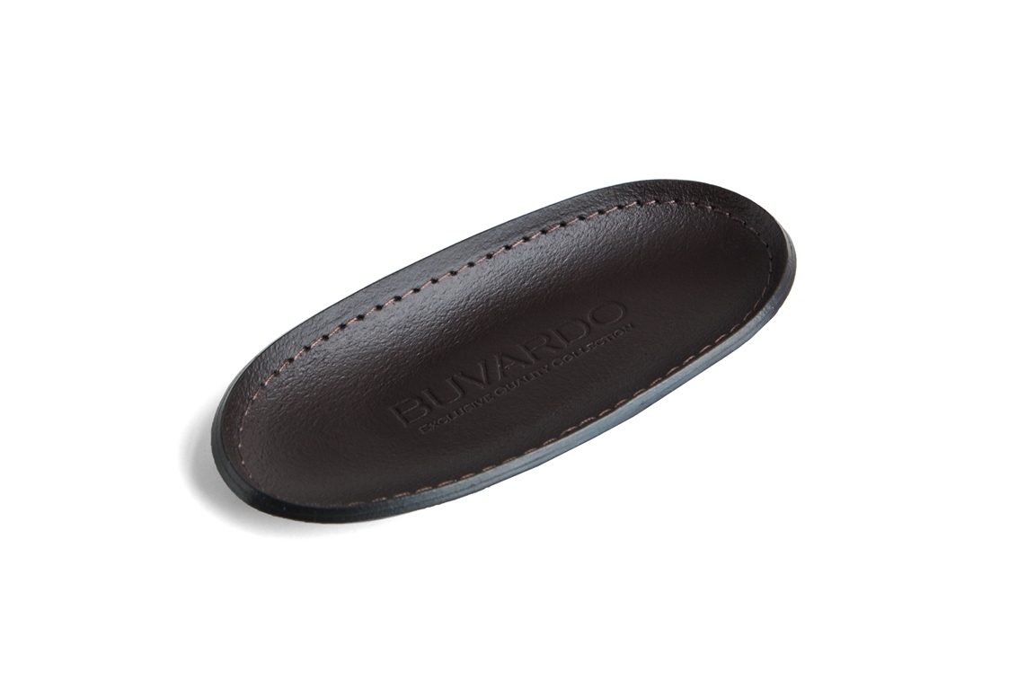 Лоток для мелочей из кожи шоколад