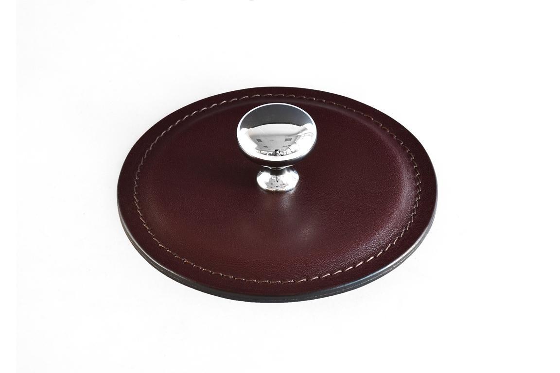 Пресс из кожи FG  Brown/черный