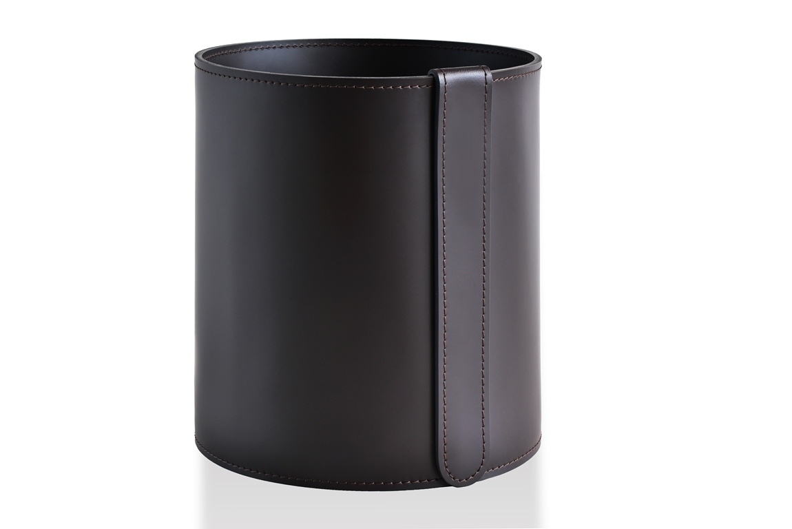 Корзина для мусора цвет шоколад