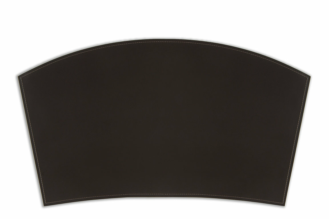 Бювар из кожи шоколад  модель 24