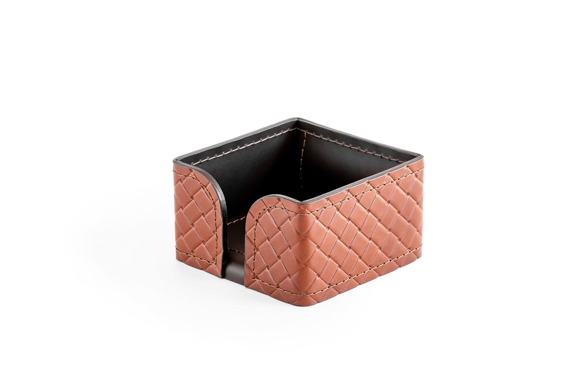 Лоток для блока бумаги из кожи Рельеф Тан Старая цена 7020 Лоток для блока бумаги из кожи Рельеф Тан Старая цена 7020