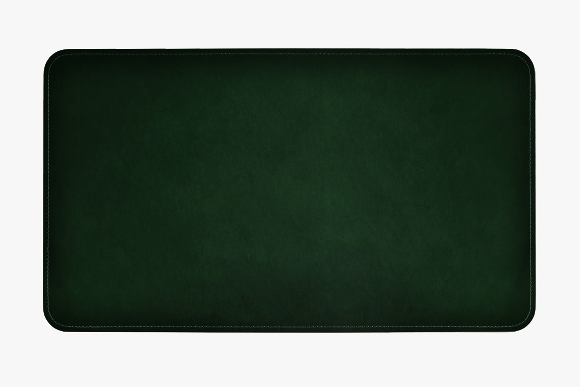 Бювар из зеленой кожи Full Grain Green Model 9 ПРОДАЕТСЯ ТОЛЬКО В НАБОРЕ ОТ 6 ПРЕДМЕТОВ