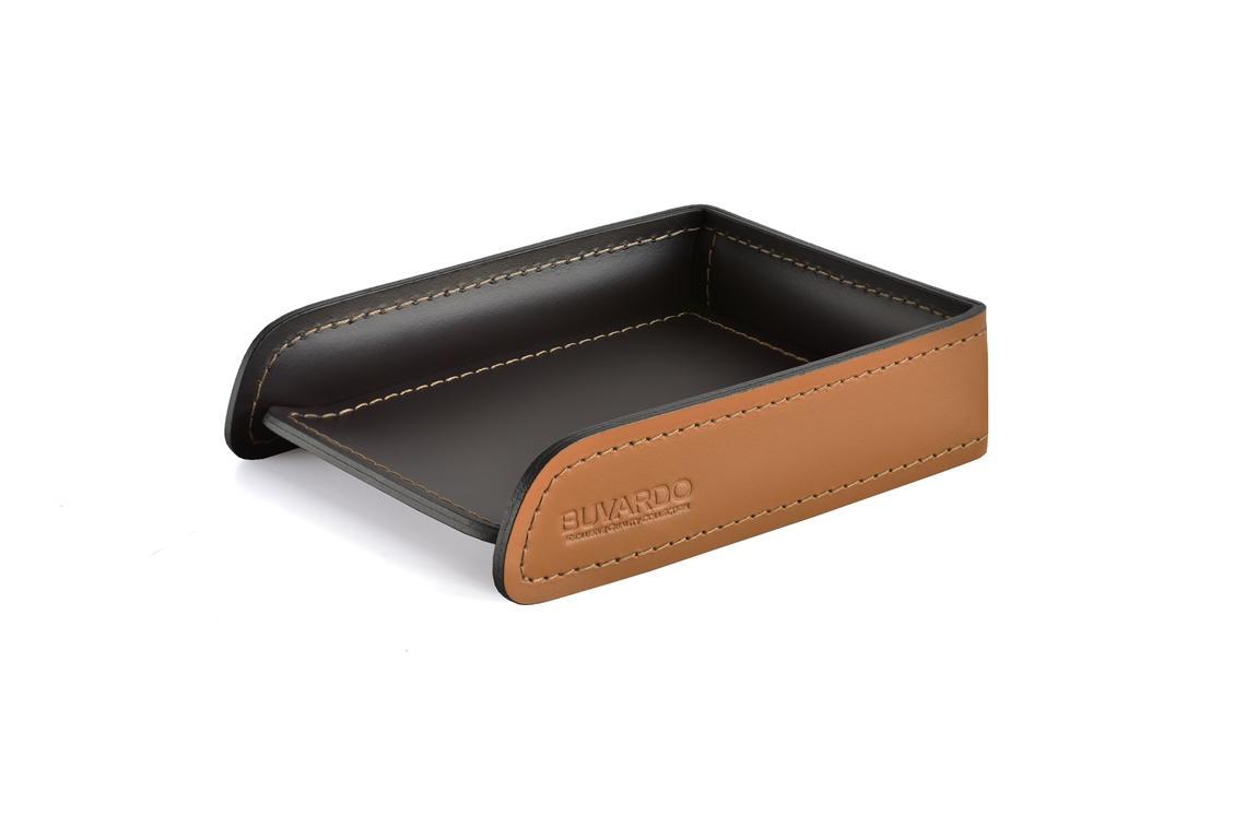 Лоток А6 горизонтальный табак/шоколад