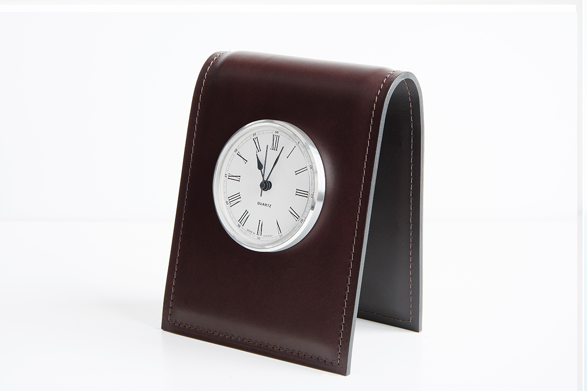 Подставка под часы из кожи FG Brown/черный