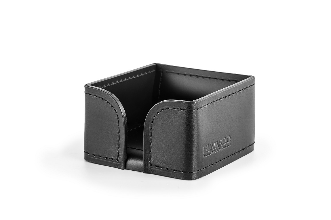 Лоток для блока бумаги из черной кожи FG Black Лоток для блока бумаги из черной кожи FG Black